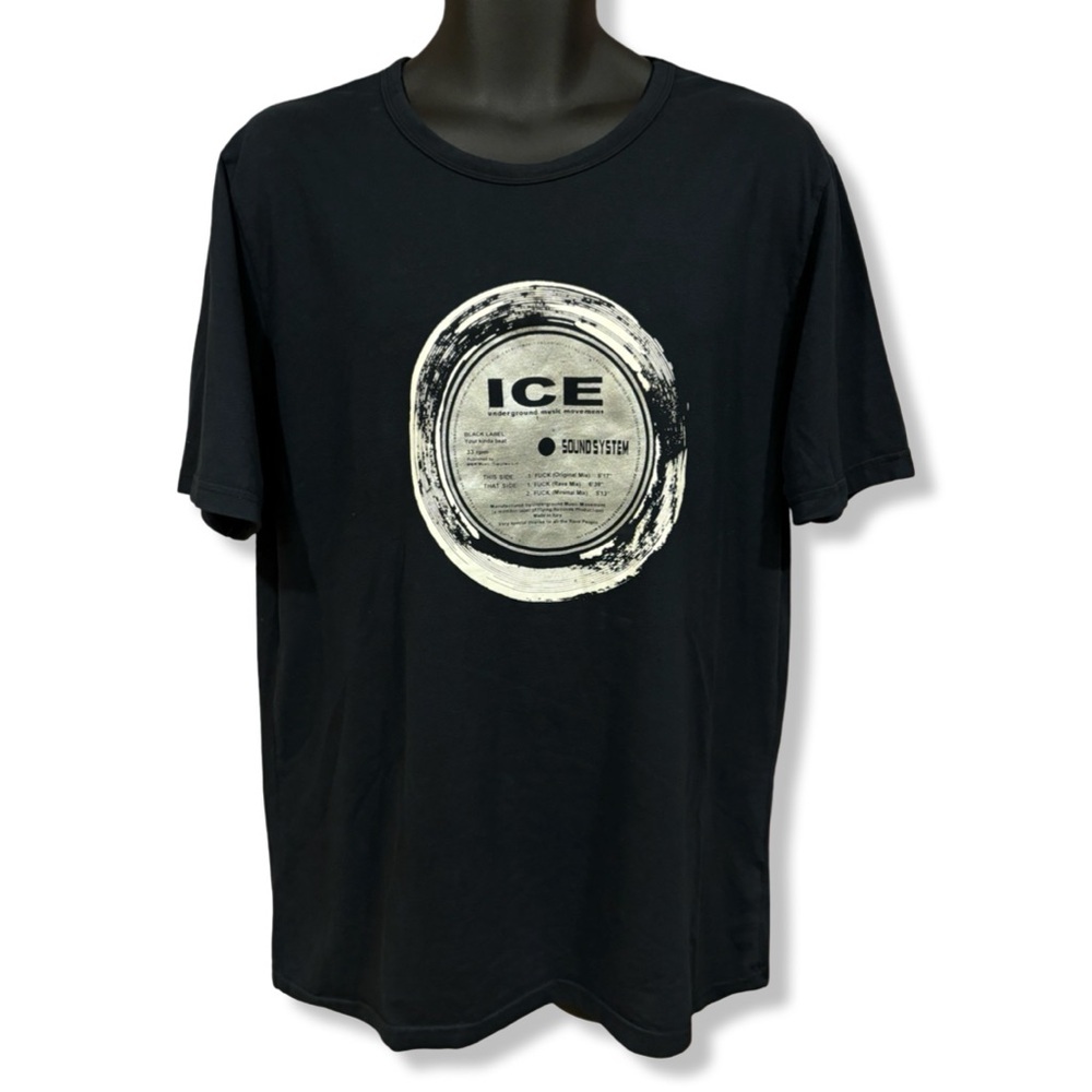 Rare Vintage 90s Underground Music Movement Rave T-Shirt